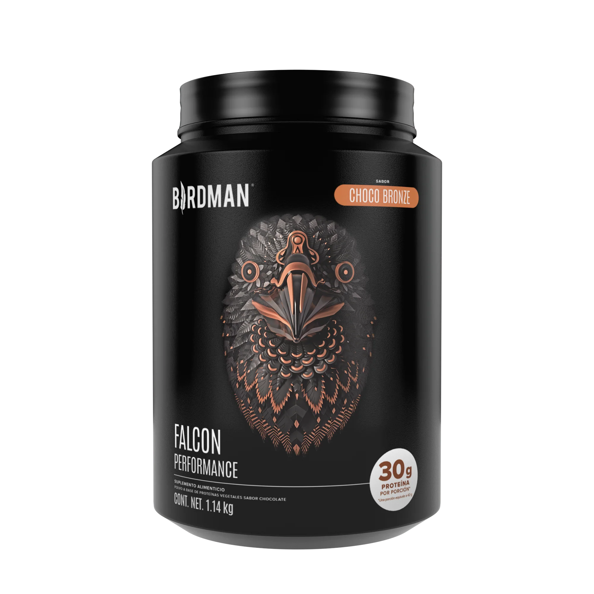 Falcon Performance Proteína Choco Bronze 1.14 kg - 30 Servicios